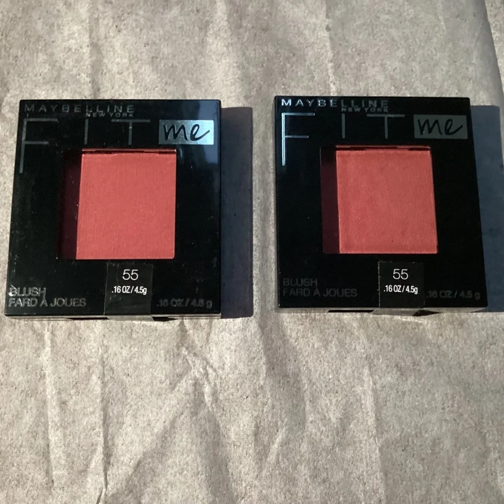 Maybelline Fit Me Blush 55 Berry Bundle New